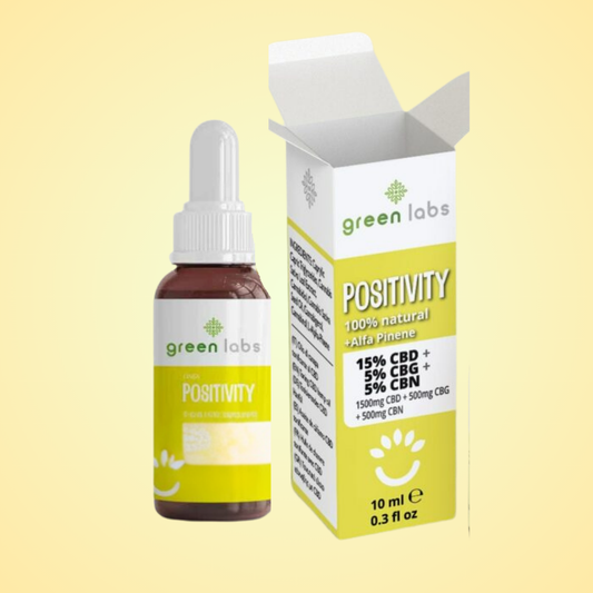 Positivity Olio di Canapa CBD CBN CBG
