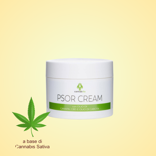 Crema Dermatologica alla Canapa - PSOR Cream