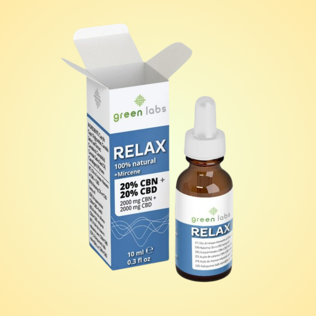Linea Relax Olio CBD CBN + Mircene