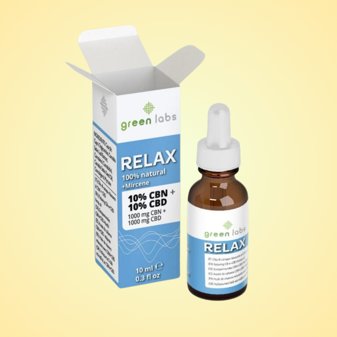 Linea Relax Olio CBD 10% + CBN + Mircene