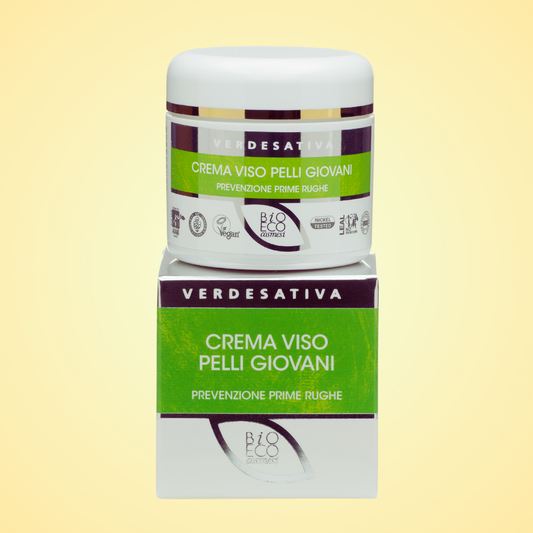 Crema Viso Prime rughe Verdesativa Biologica e Nichel free