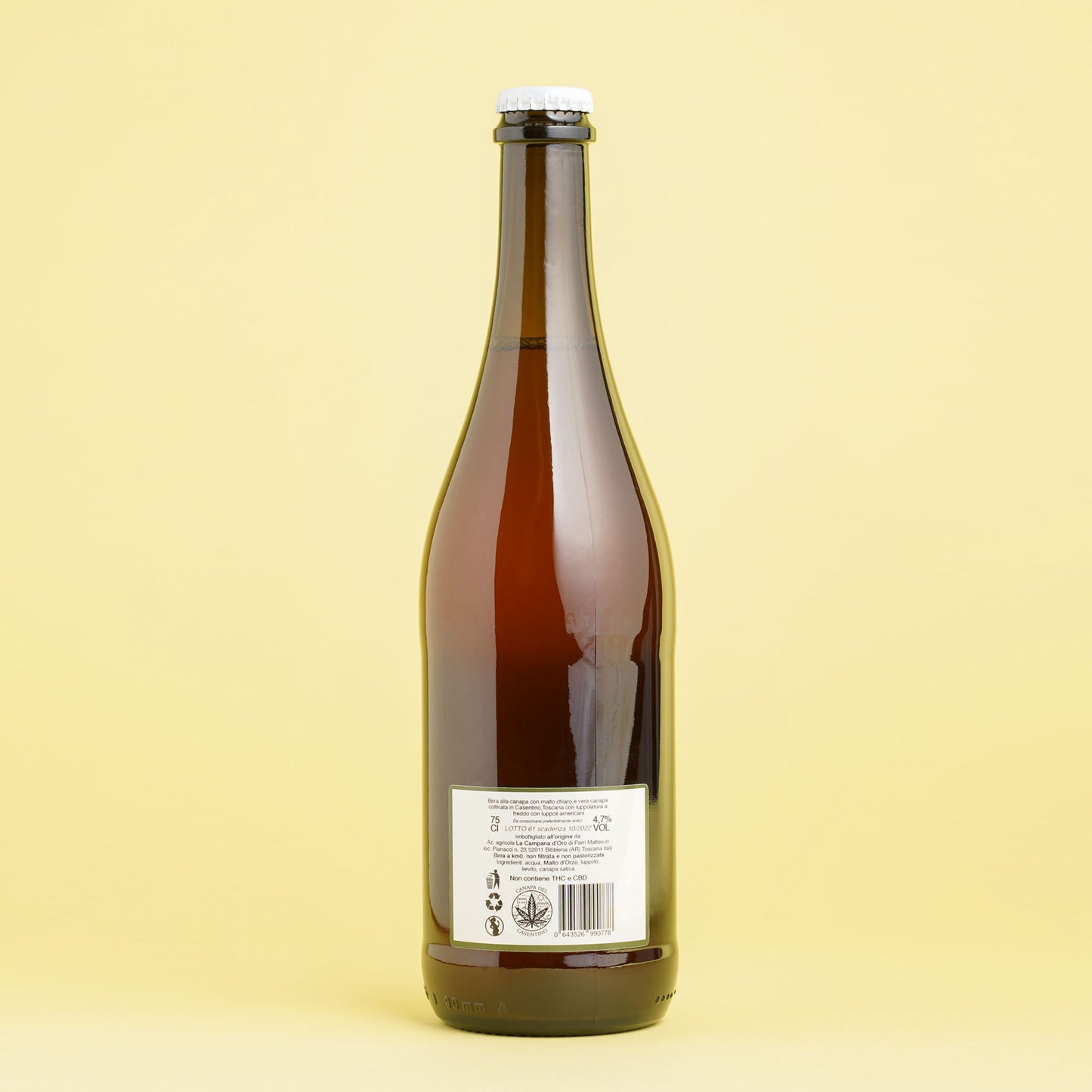 Birra alla Canapa Foglia D'Oro | Tuscanyhemp