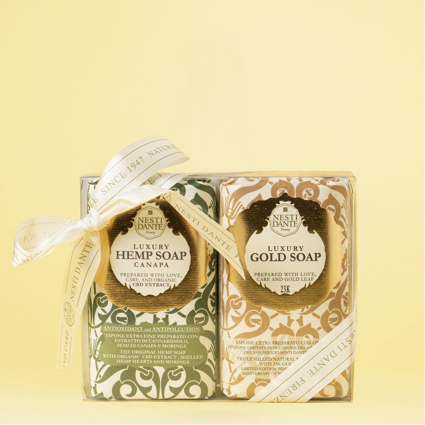 Luxury Hemp and Gold Soap | Tuscanyhemp