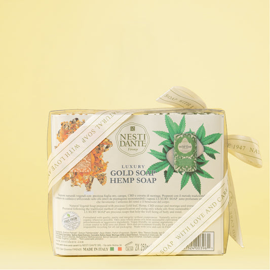 Luxury Hemp and Gold Soap | Tuscanyhemp