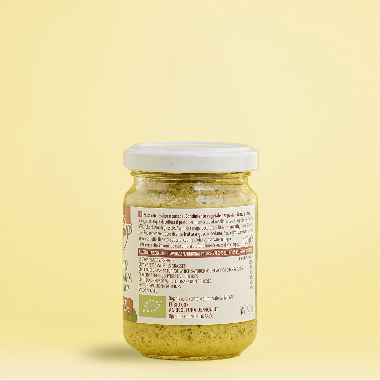 Pesto Canapa e Basilico | Tuscanyhemp