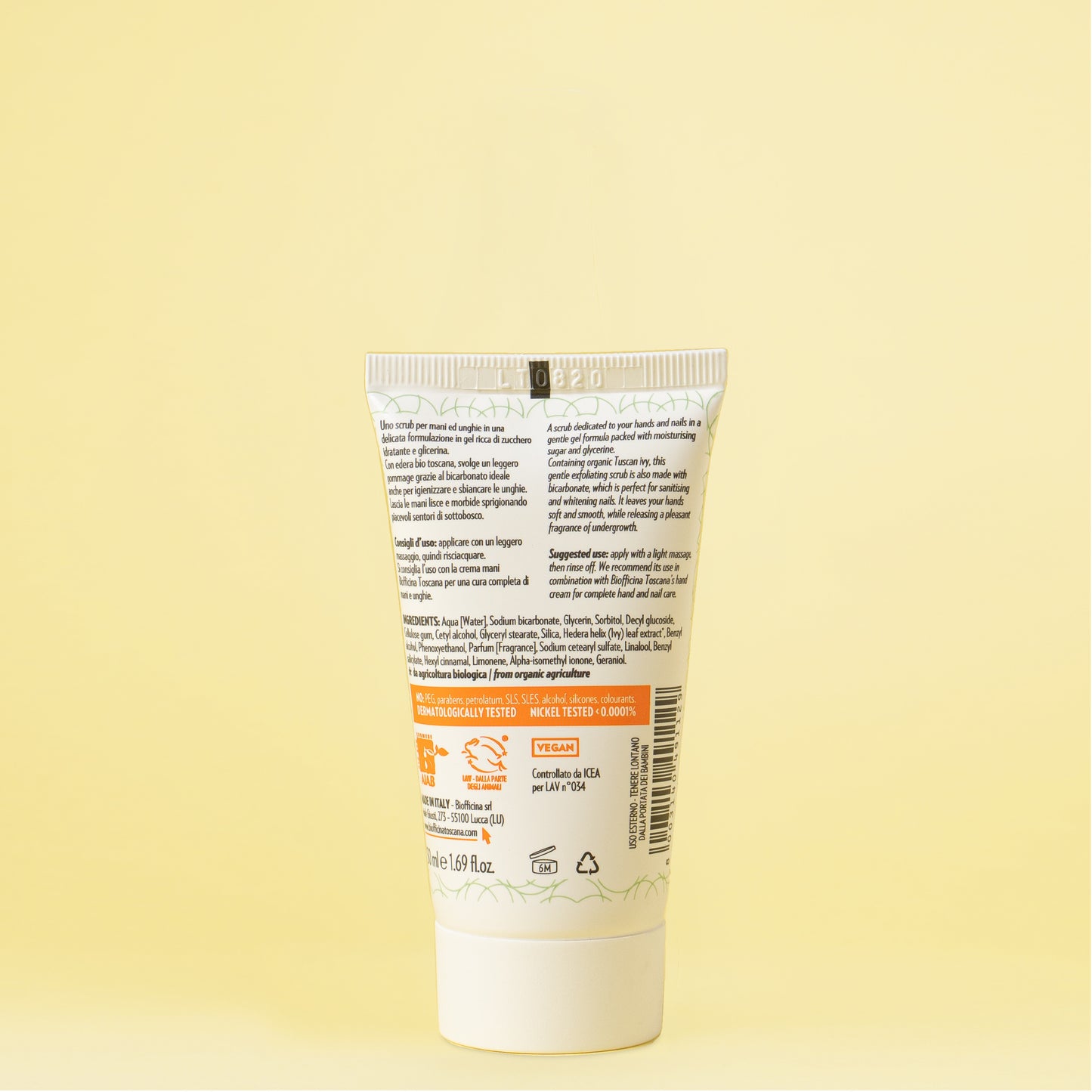 Scrub Mani Delicato | Tuscanyhemp