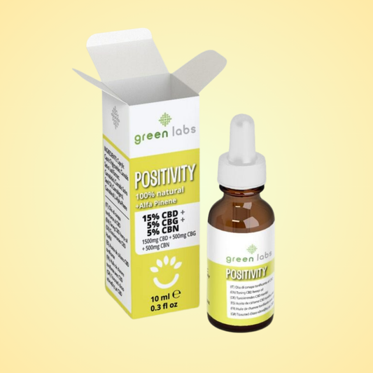 Positivity Olio di Canapa CBD CBN CBG