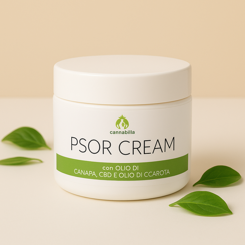 Crema Dermatologica alla Canapa - PSOR Cream