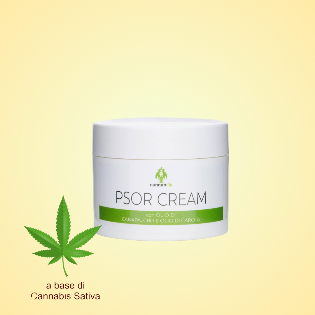 Crema Dermatologica alla Canapa - PSOR Cream