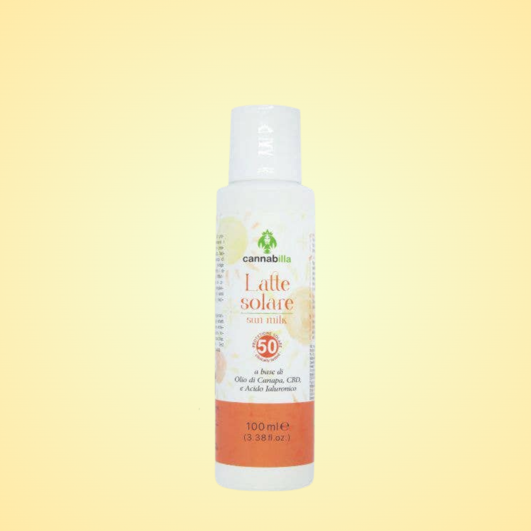 LATTE SOLARE SPF 50 CANNABILLA