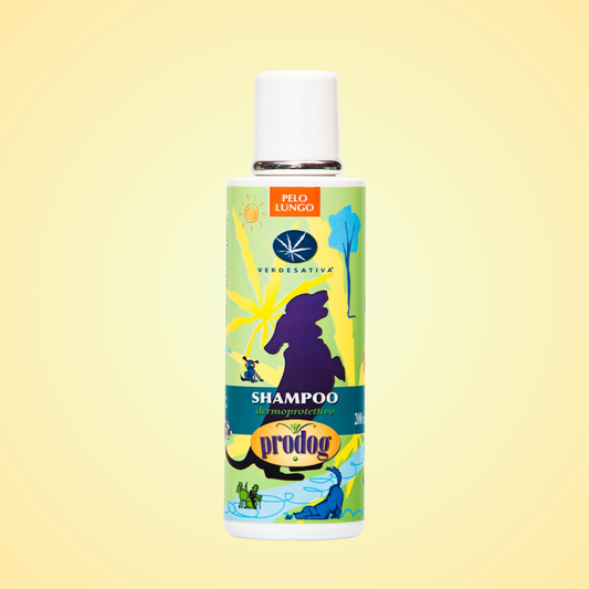 SHAMPOO CANE VERDESATIVA DERMOPROTETTIVO PELO LUNGO