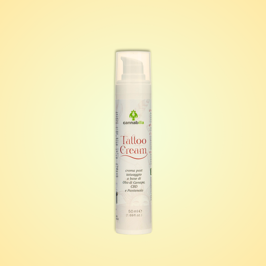 CREMA POST TATUAGGI ALLA CANAPA
