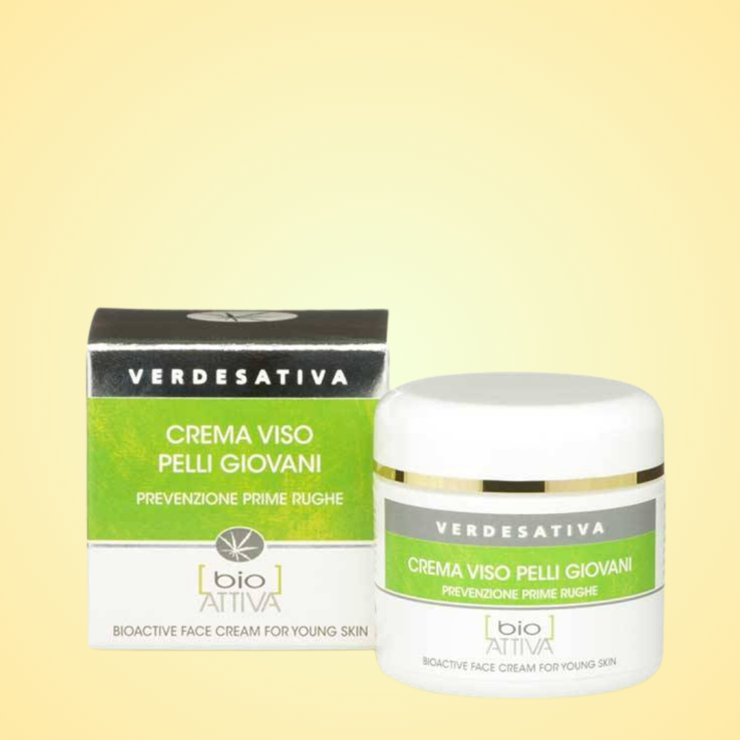 Crema viso prevenzione prime rughe Verdesativa
