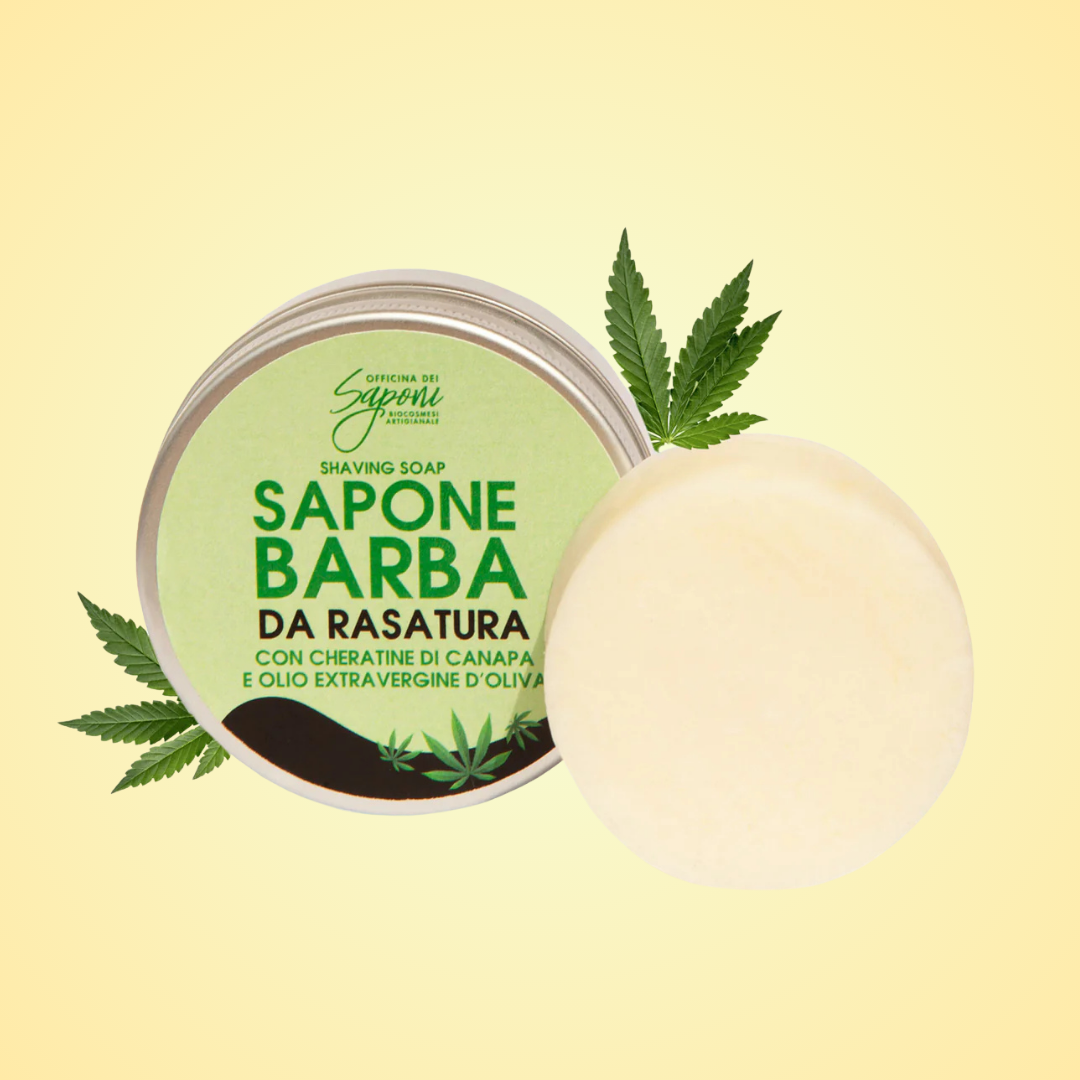 sapone solido da barba