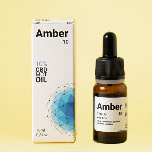 Olio CBD 10 Fullspectrum Ambra | Tuscanyhemp